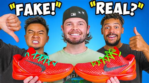 wearing fake basketball shoes